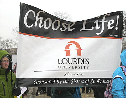 <em>Choose Life!</em> Lourdes University