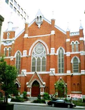 The historic Metropolitan African Methodist Episcopal Church in Washington, D.C.