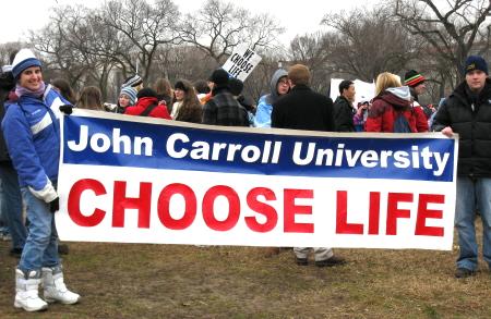John Carroll University/Choose Life