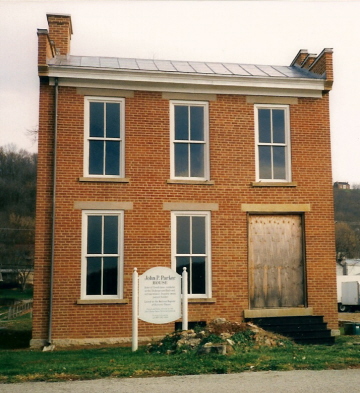 The Parker home in Ripley, Ohio