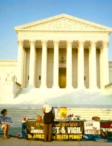 Anti-death penalty fast and vigil at U.S. Supreme Court